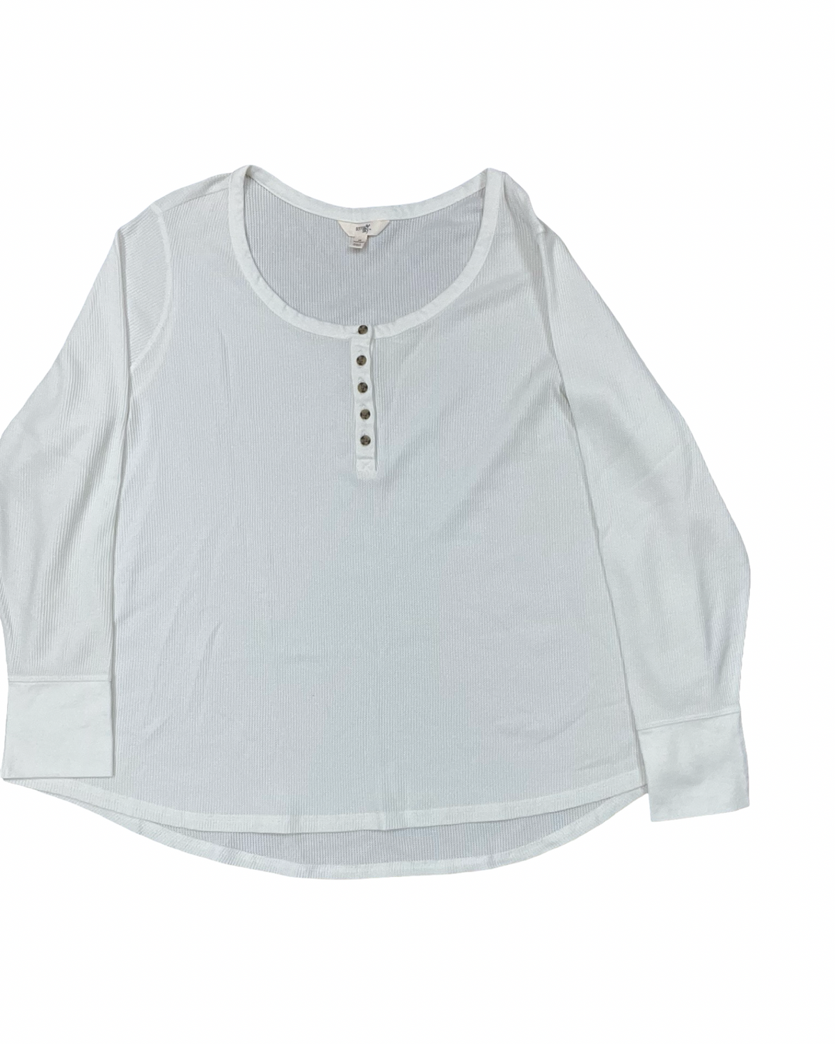 Top Ls By Terra & Sky In White, Size:1X