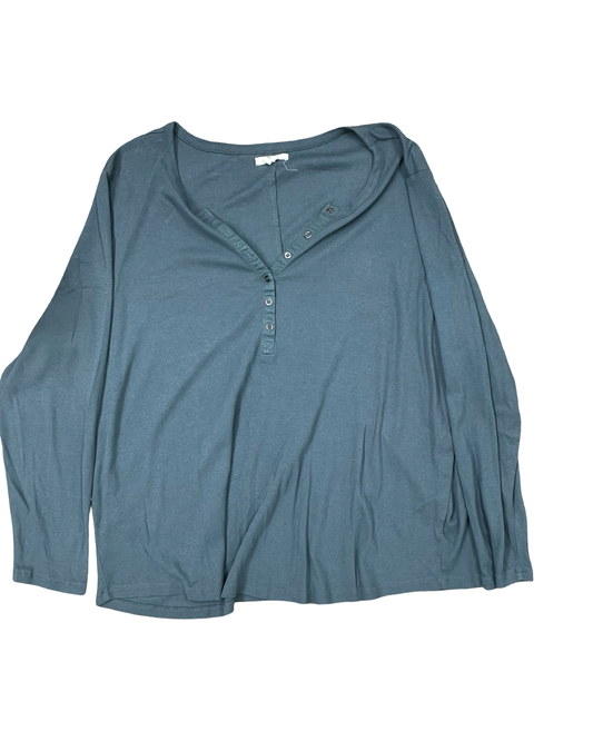 Top Ls By Maurices In Green, Size:3X