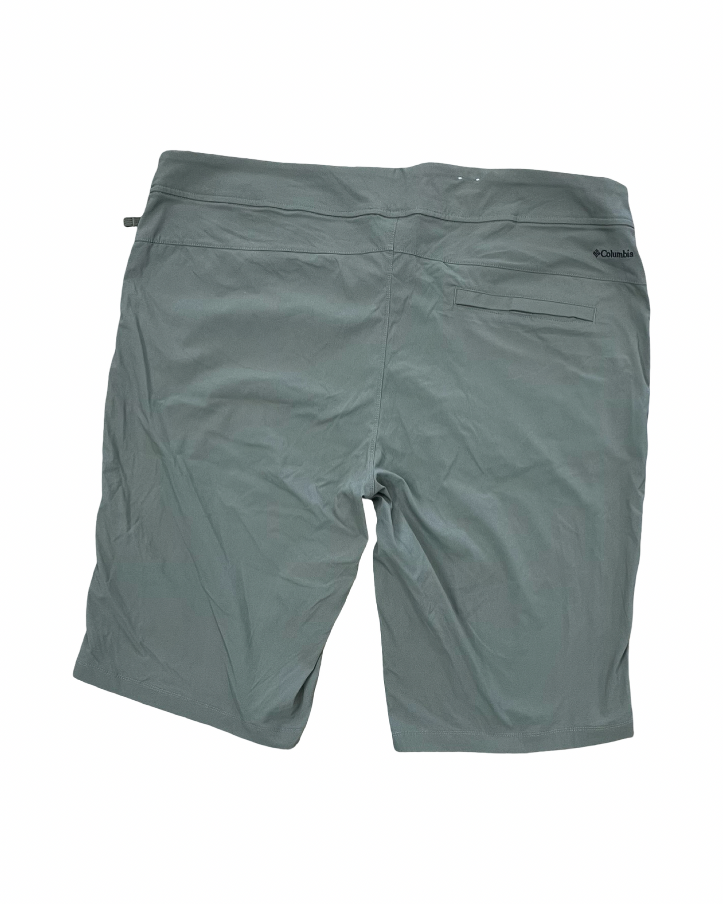Athletic Shorts By Columbia In Green, Size:1X