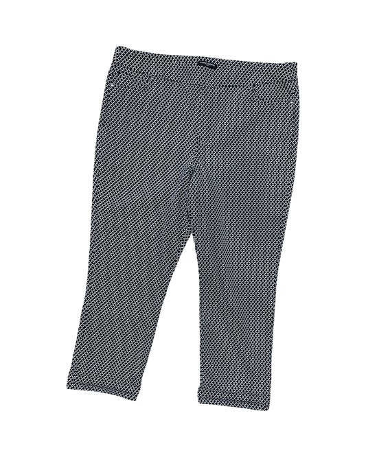 Pants Cargo & Utility By Mario Serrani In Black & White, Size:Xl