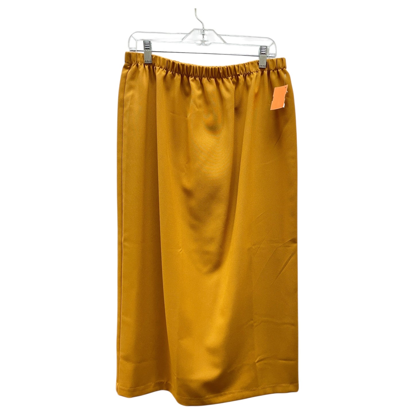 Skirt Set 2Pc By Allison Woods In Yellow, Size:18