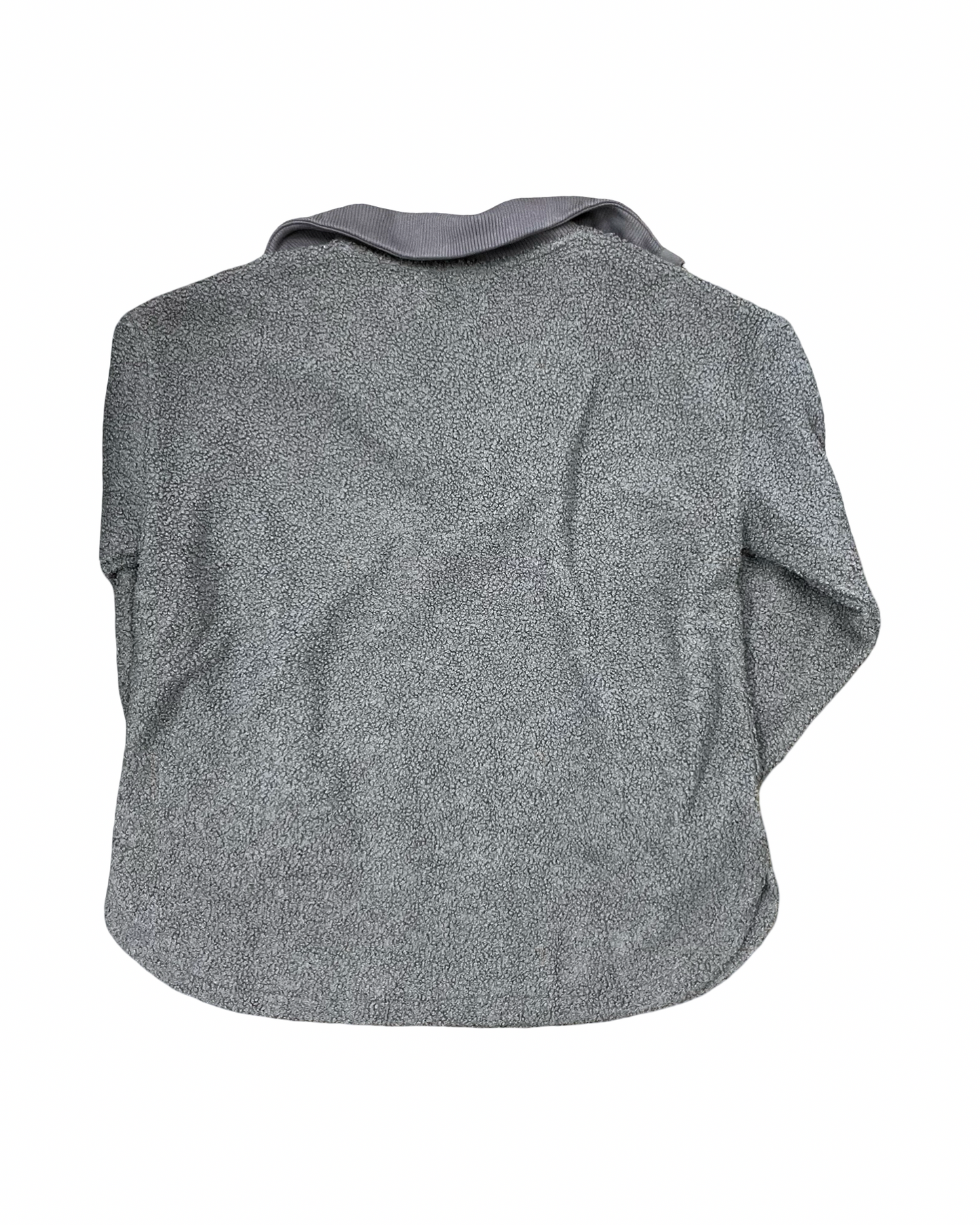 Sweatshirt Collar By Maurices In Grey, Size:L