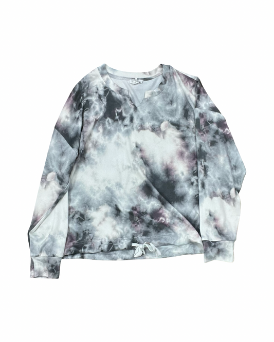 Top Ls By Tribal In Grey & White, Size:M