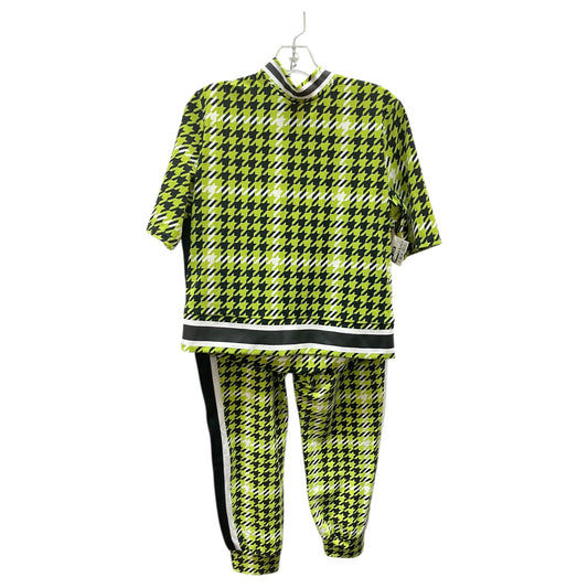 Athletic Pants 2Pc By New York And Co In Green, Size:L