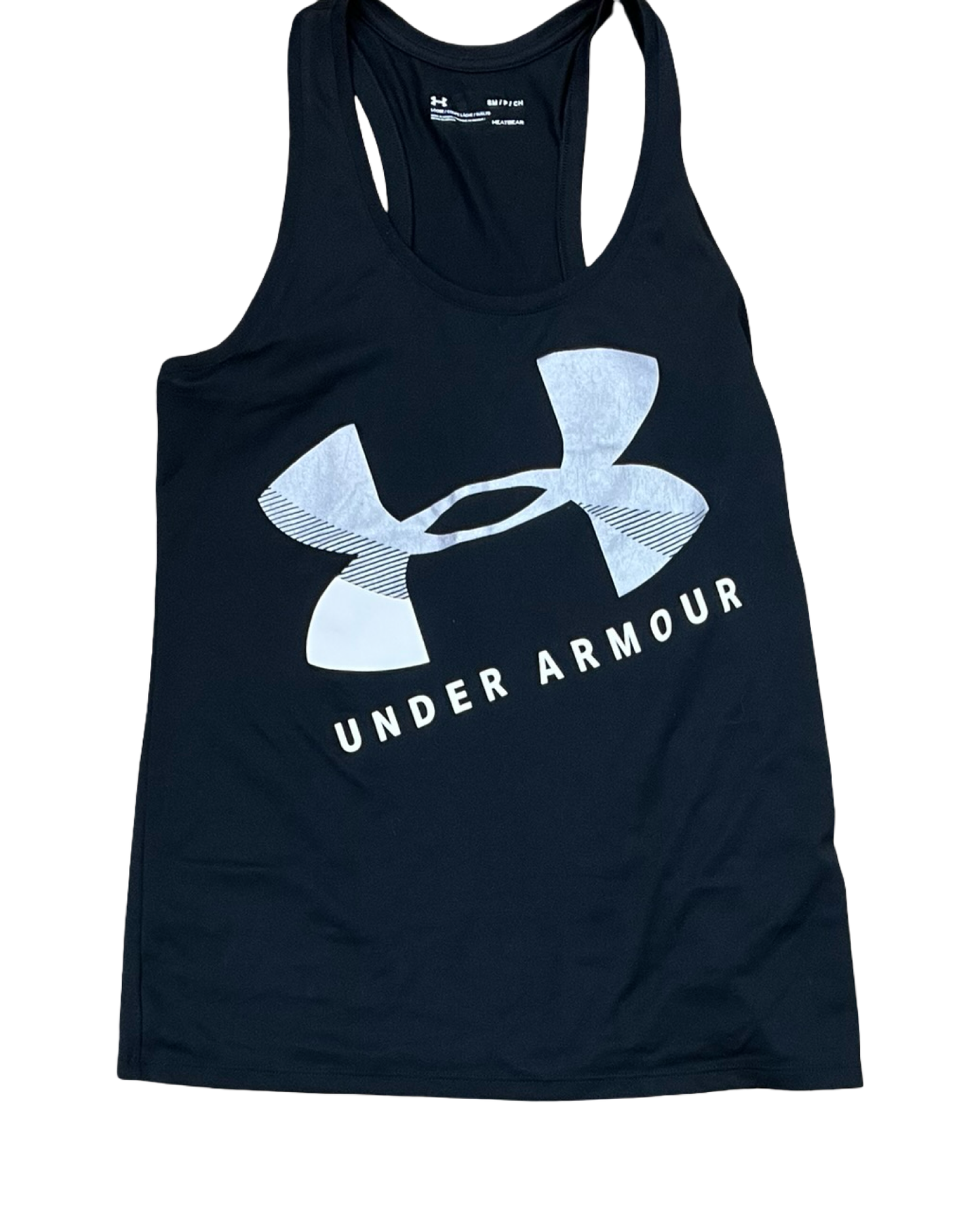 Athletic Tank Top By Under Armour In Black, Size:S