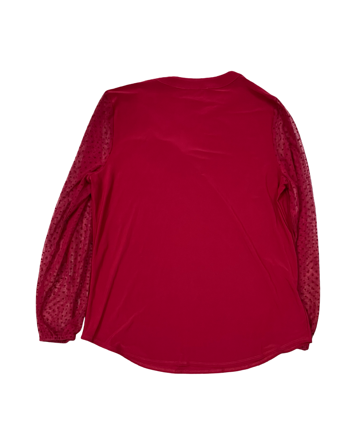 Top Ls By Black Label In Red, Size:L