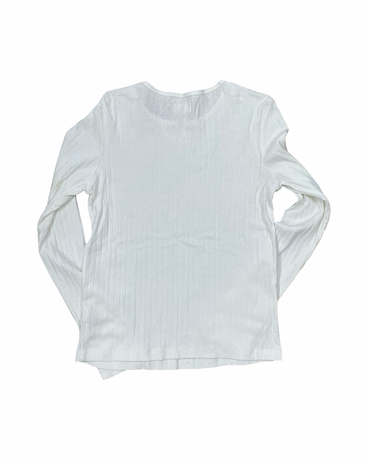 Top Ls Basic By Thread And Supply In White, Size:L
