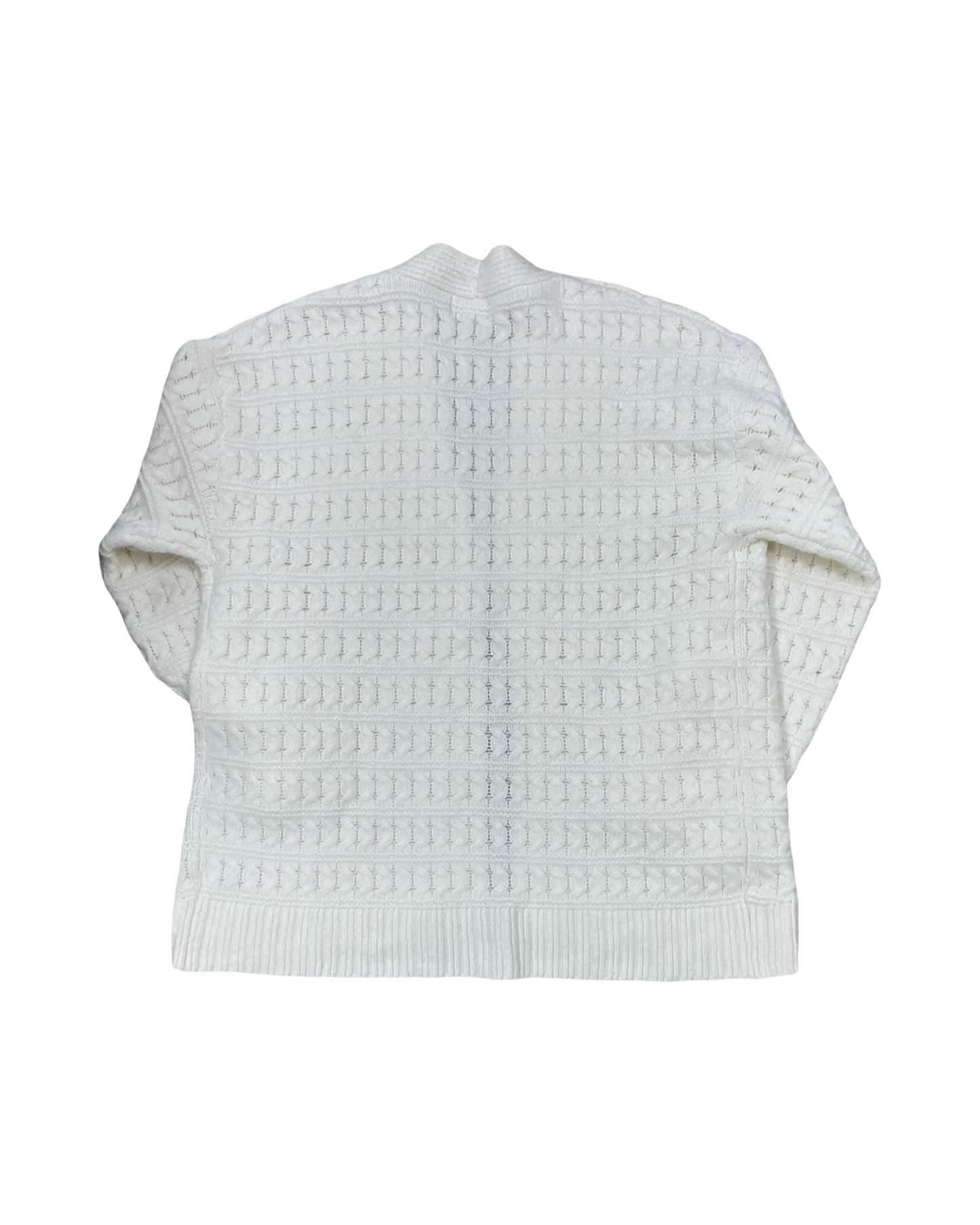 Sweater Cardigan By Universal Thread In Cream, Size:M