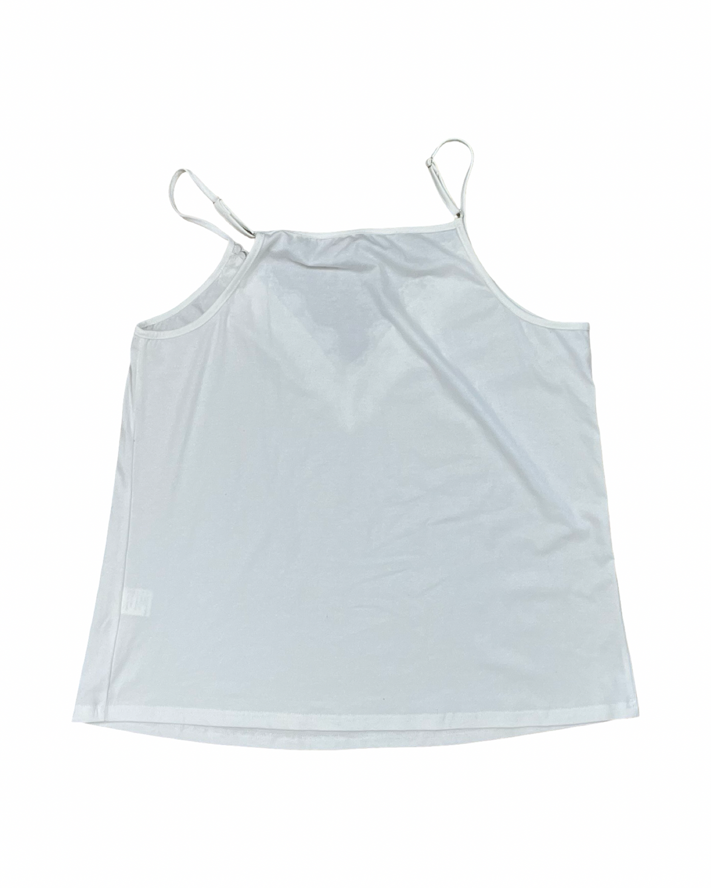 Top Cami By Clothes Mentor In Cream, Size:Xl