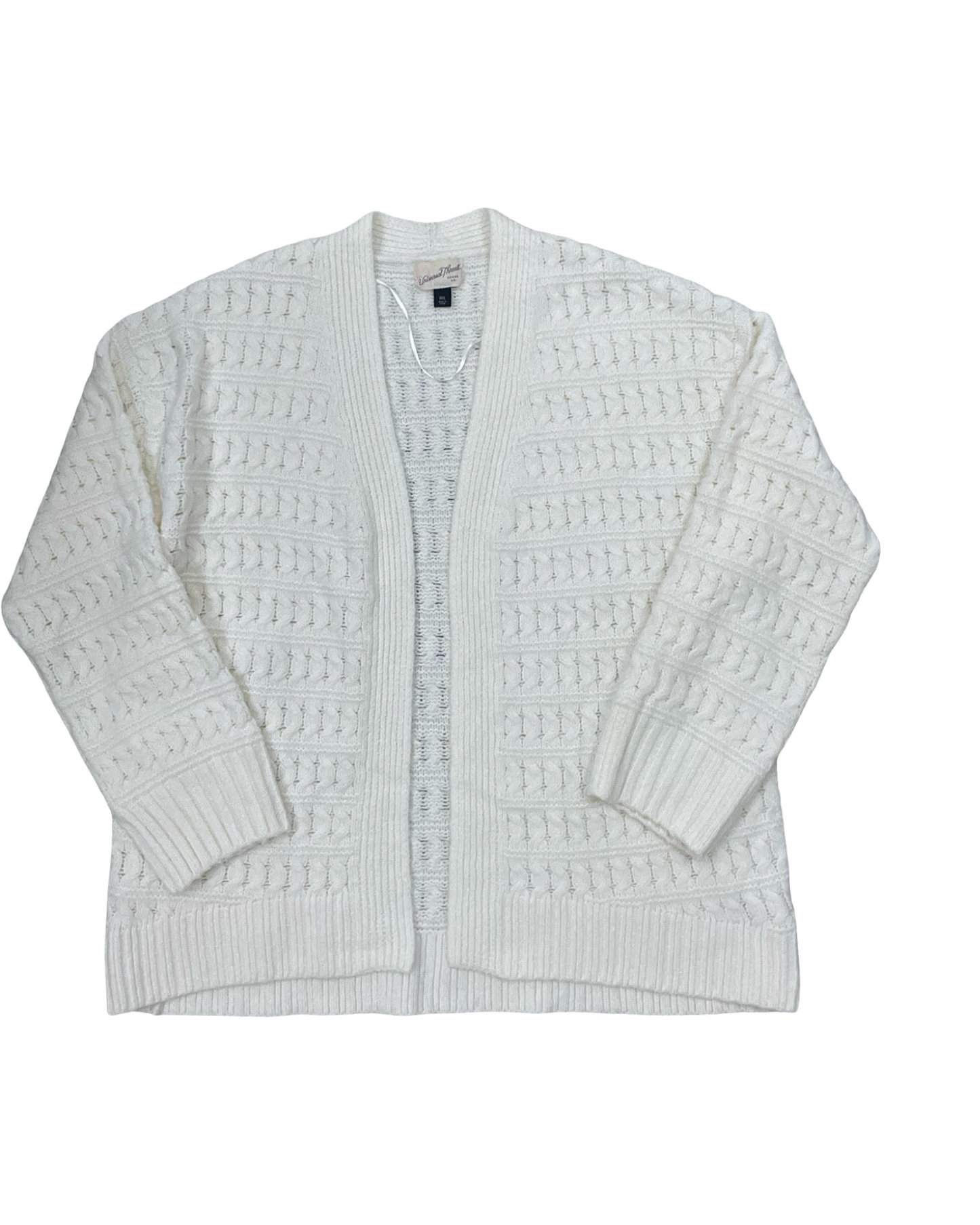Sweater Cardigan By Universal Thread In Cream, Size:M