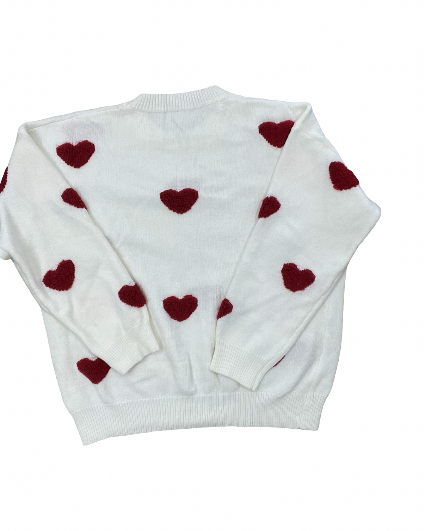 Sweater By Clothes Mentor In Cream, Size:1X