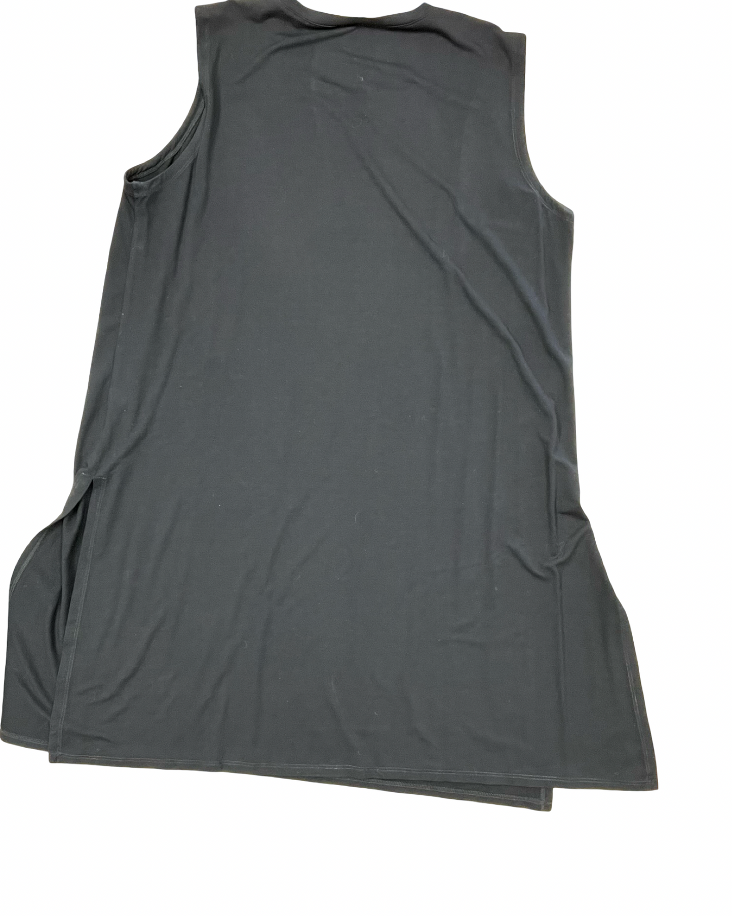 Dress Casual Midi By Eileen Fisher In Black, Size:L