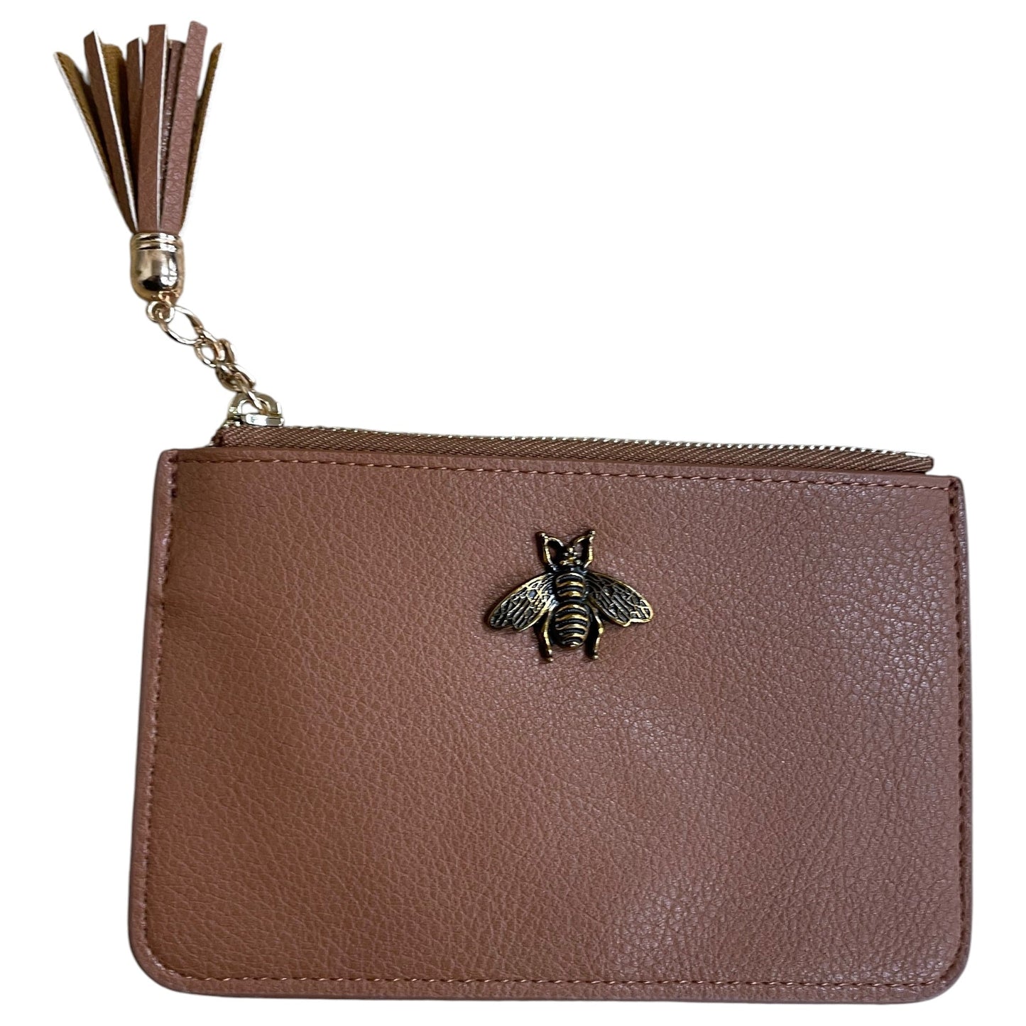 Wallet By GOSTWO In Brown & Gold, Size:Small