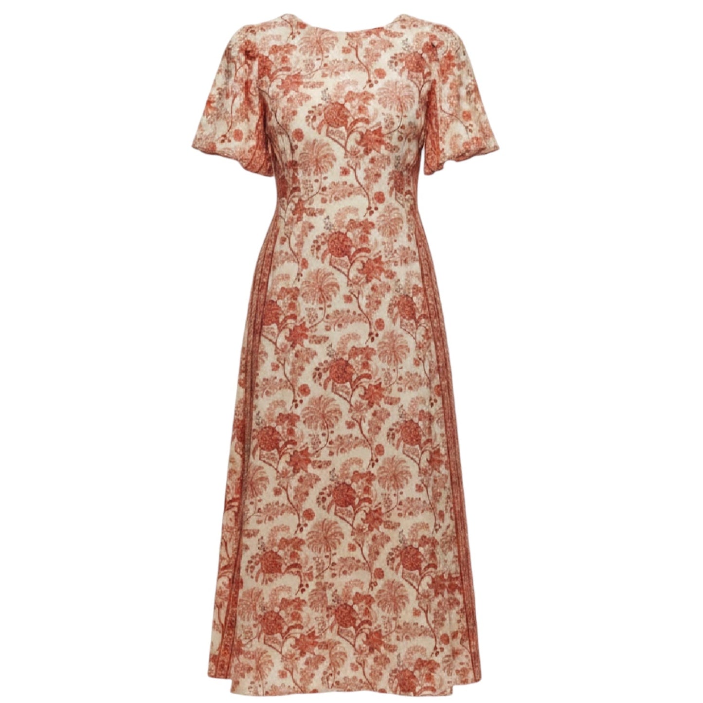 Angelica Maxi Dress By Trish Scully In Pink & Cream, Size: S