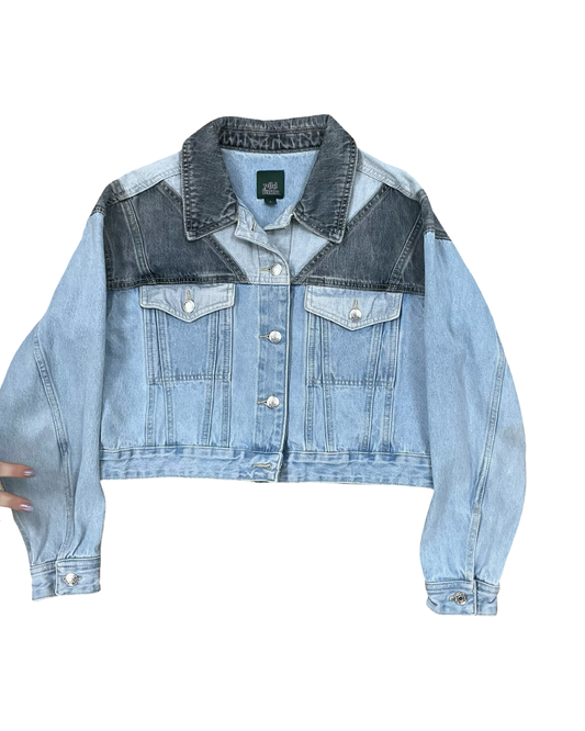 Jacket Denim By Wild Fable In Blue Denim, Size:M