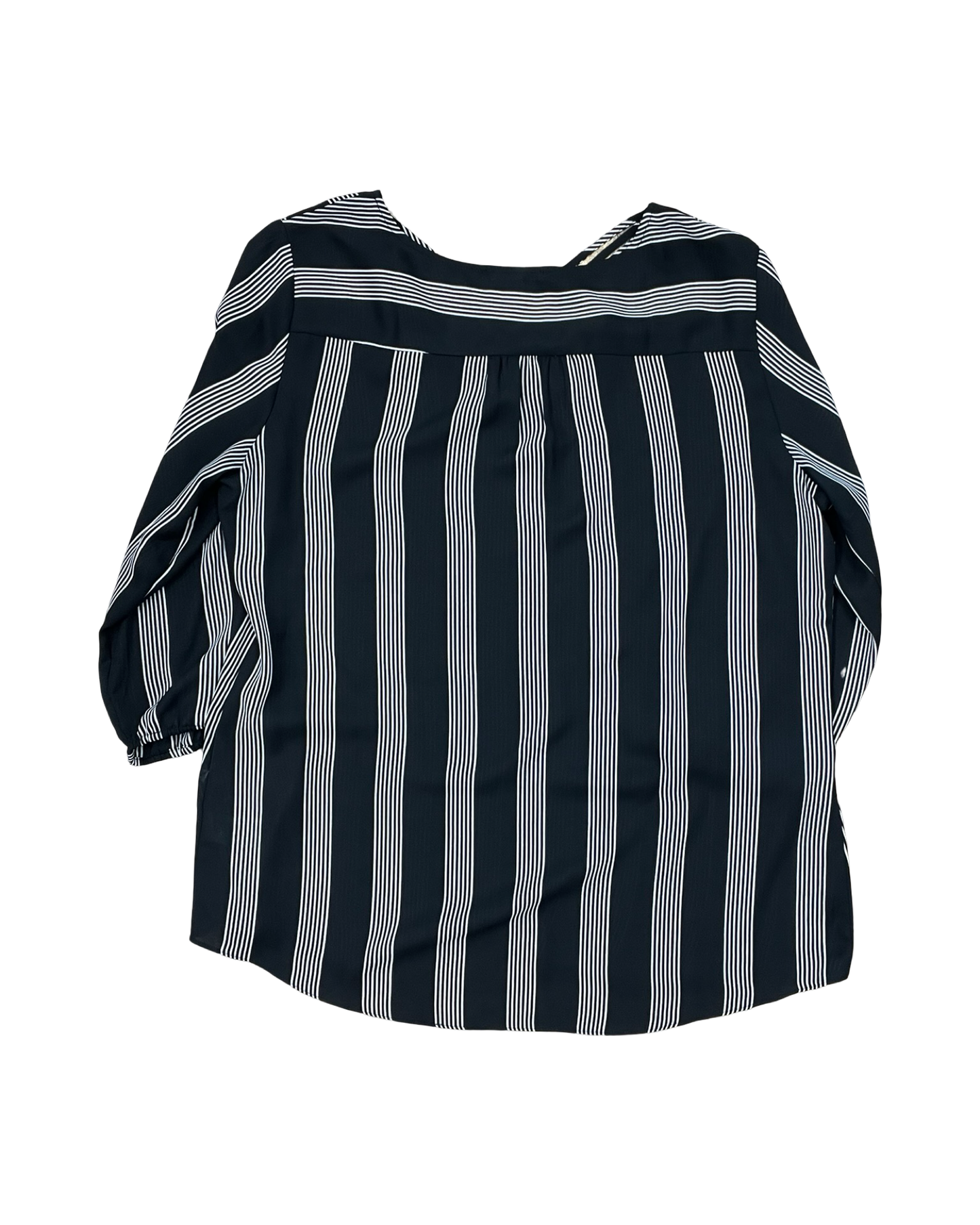 Top 3/4 Sleeve By Maurices In Black, Size:Xl
