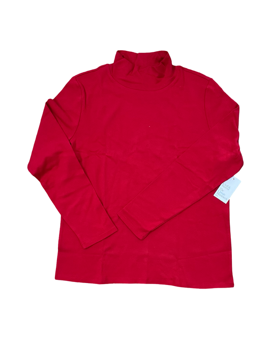 Top Ls By Croft And Barrow In Red, Size:Lp