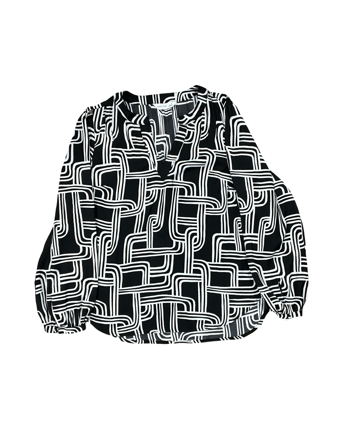 Top Ls By Nine West In Black & White, Size:M