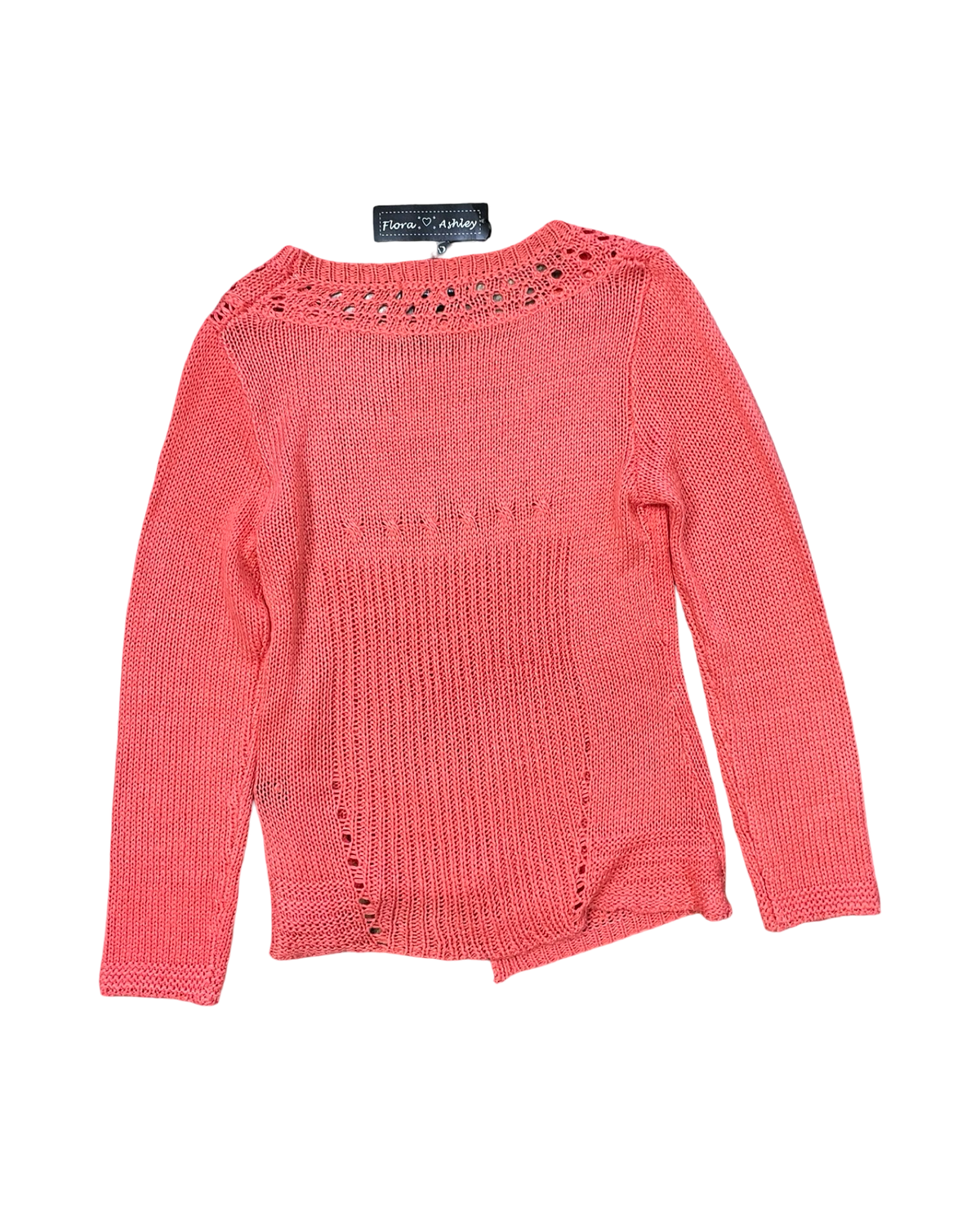 Sweater By Clothes Mentor In Coral, Size:L