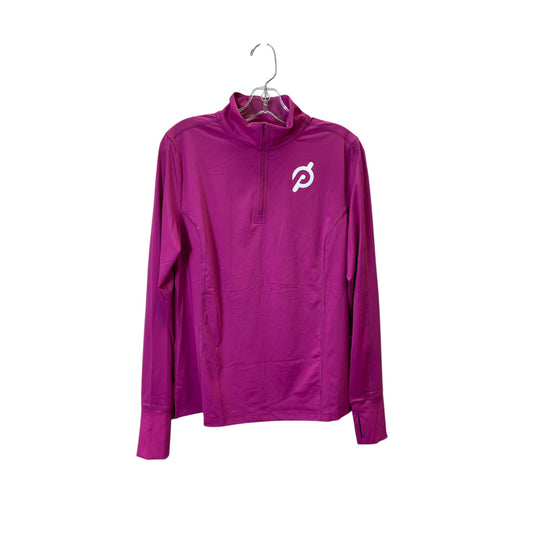 Athletic Sweatshirt Collar By Peloton In Purple, Size:M