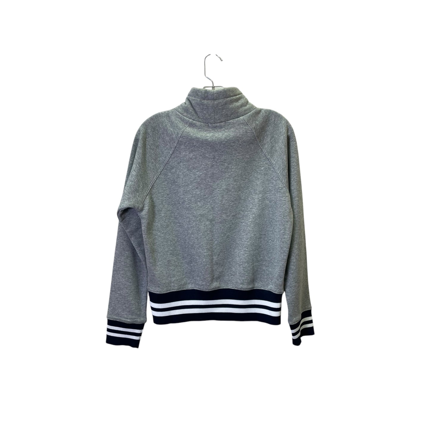 Athletic Sweatshirt Collar By Evereve In Grey, Size:S