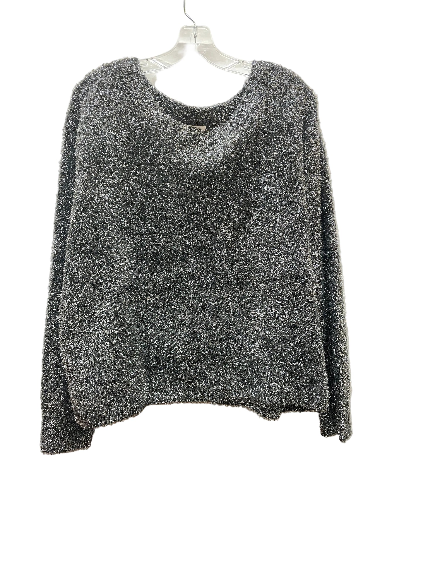 Sweater By Bar Iii In Silver, Size:Xl