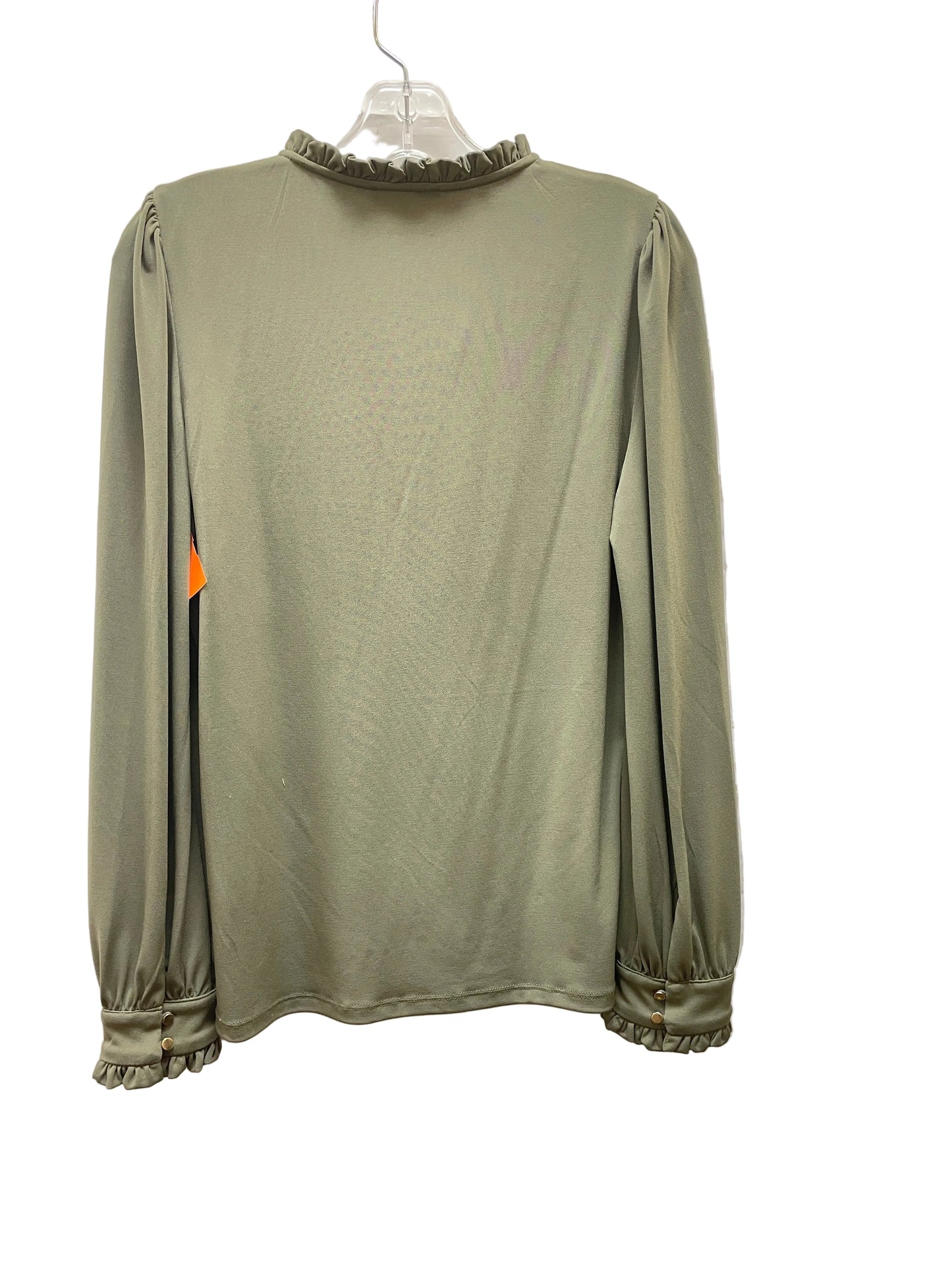 Top Ls By Calvin Klein In Green, Size:S