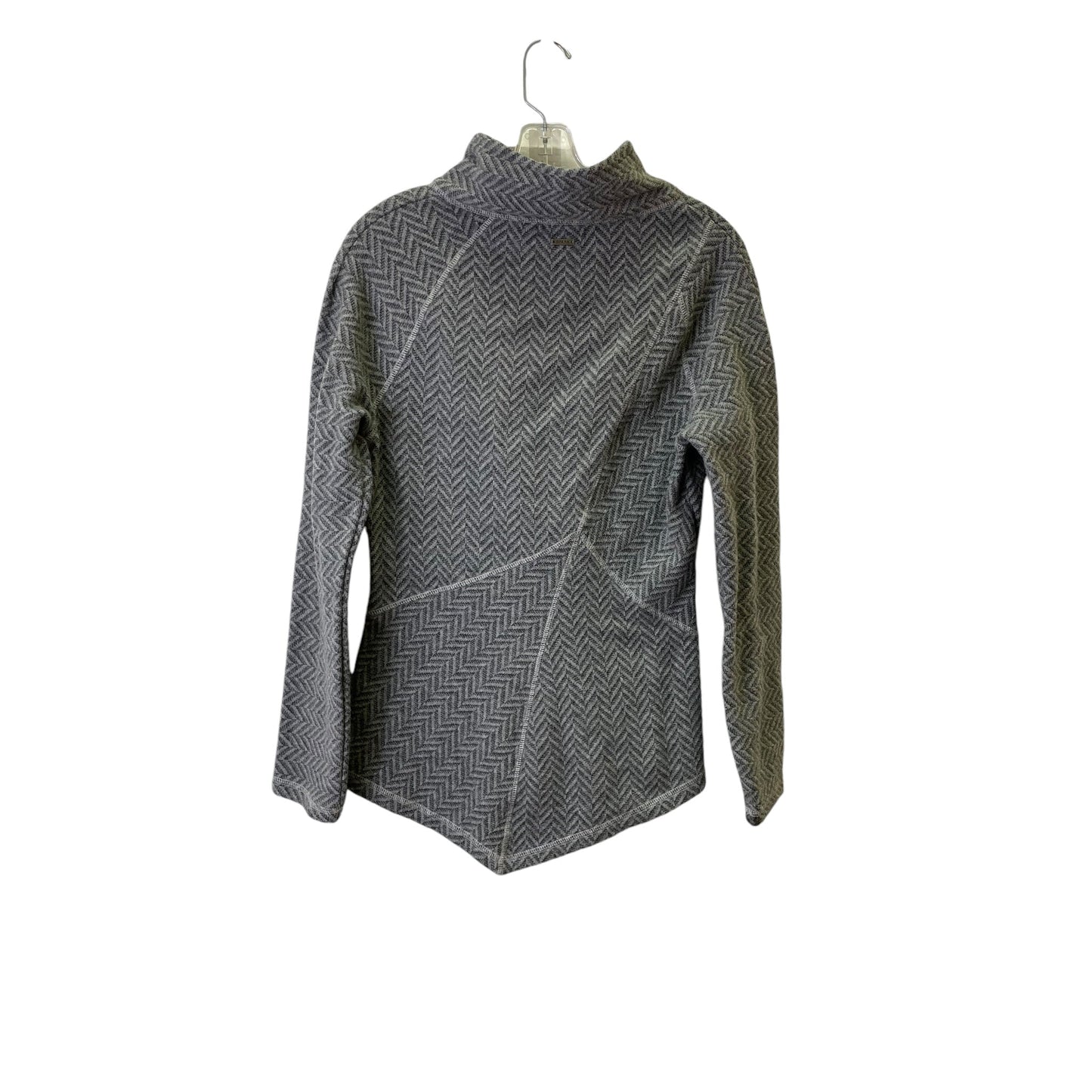 Athletic Sweatshirt Collar By Prana In Grey, Size:L