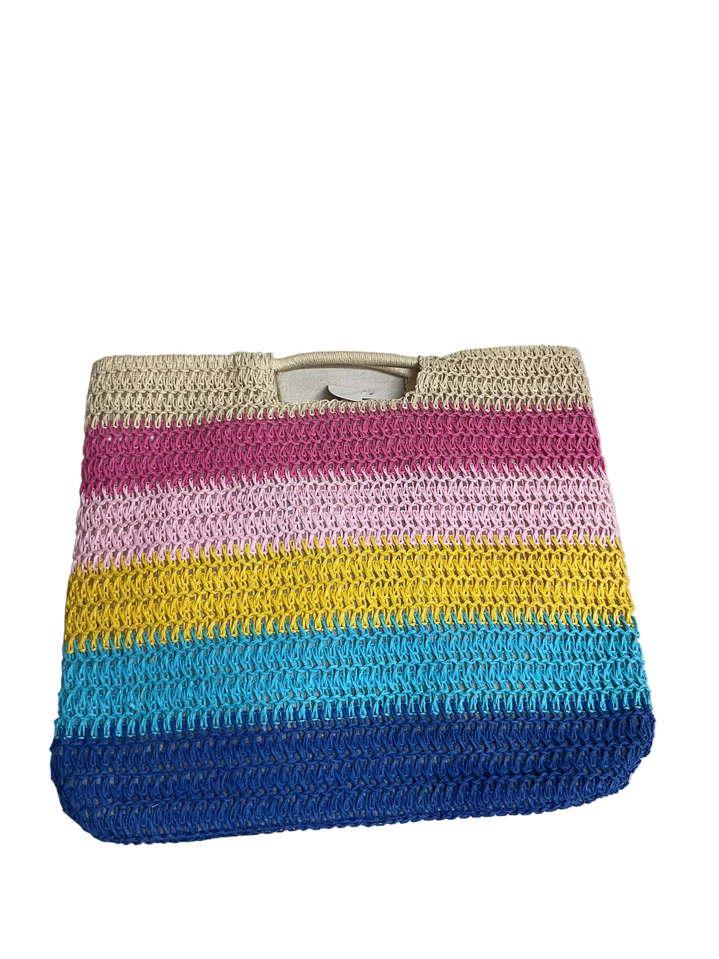 Tote By Shiraleah In Rainbow Print, Size:Small