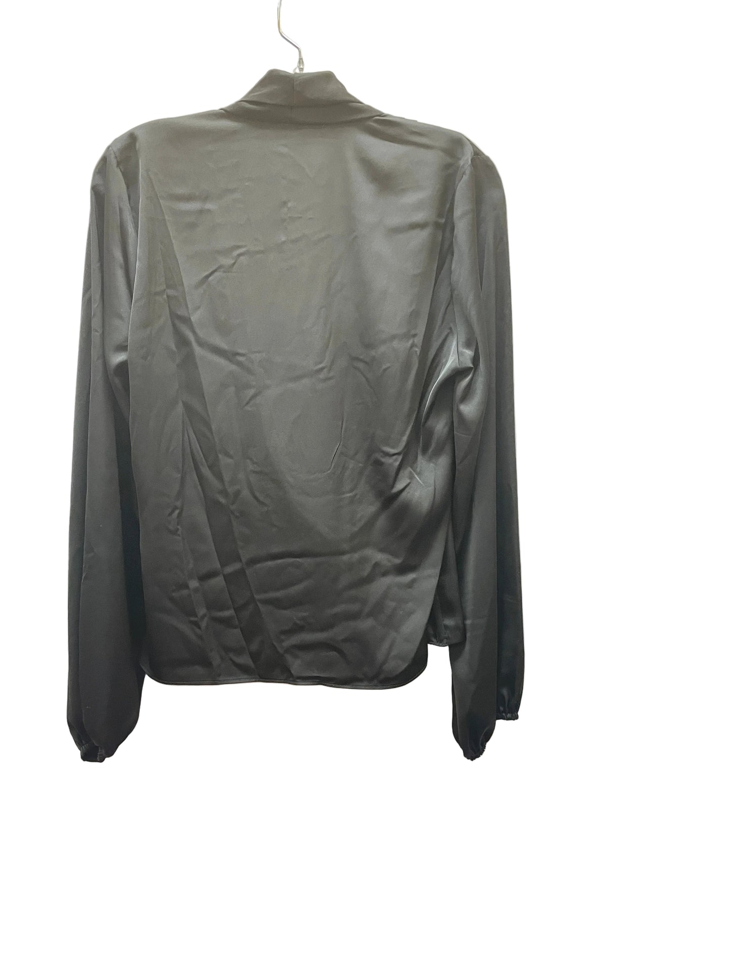 Blouse Ls By T Tahari In Black, Size:M