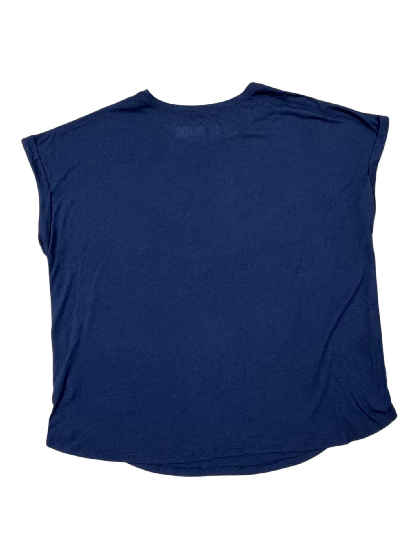 Top Ss By Terra & Sky In Blue, Size:1X