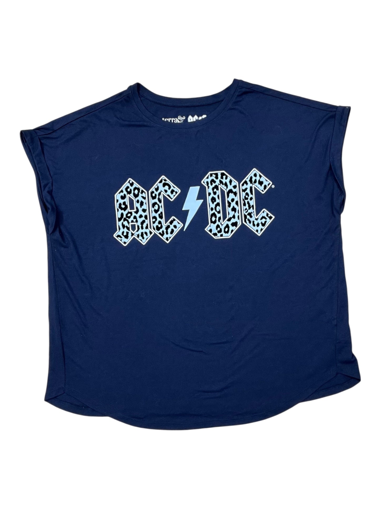 Top Ss By Terra & Sky In Blue, Size:1X