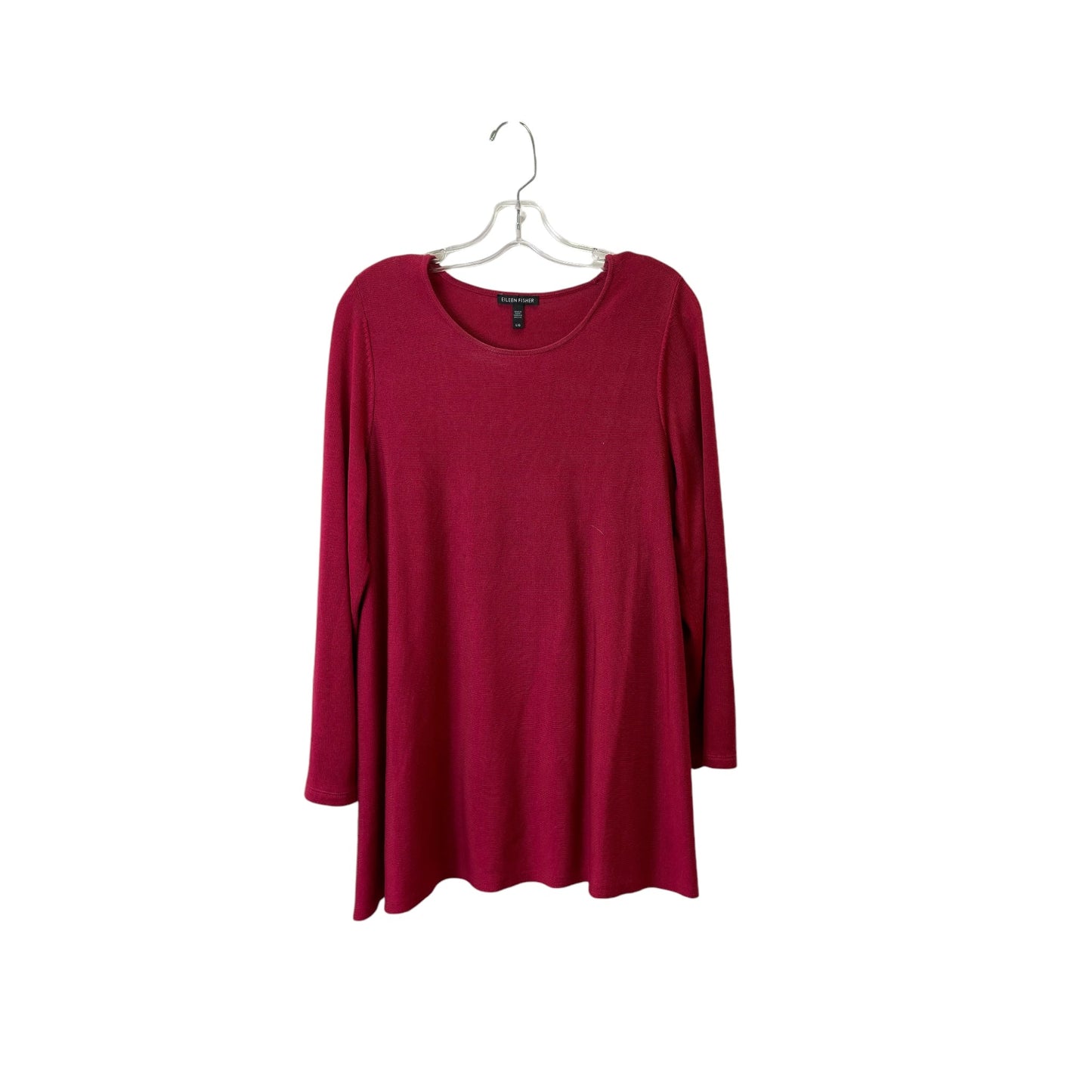 Sweater By Eileen Fisher In Pink, Size:L