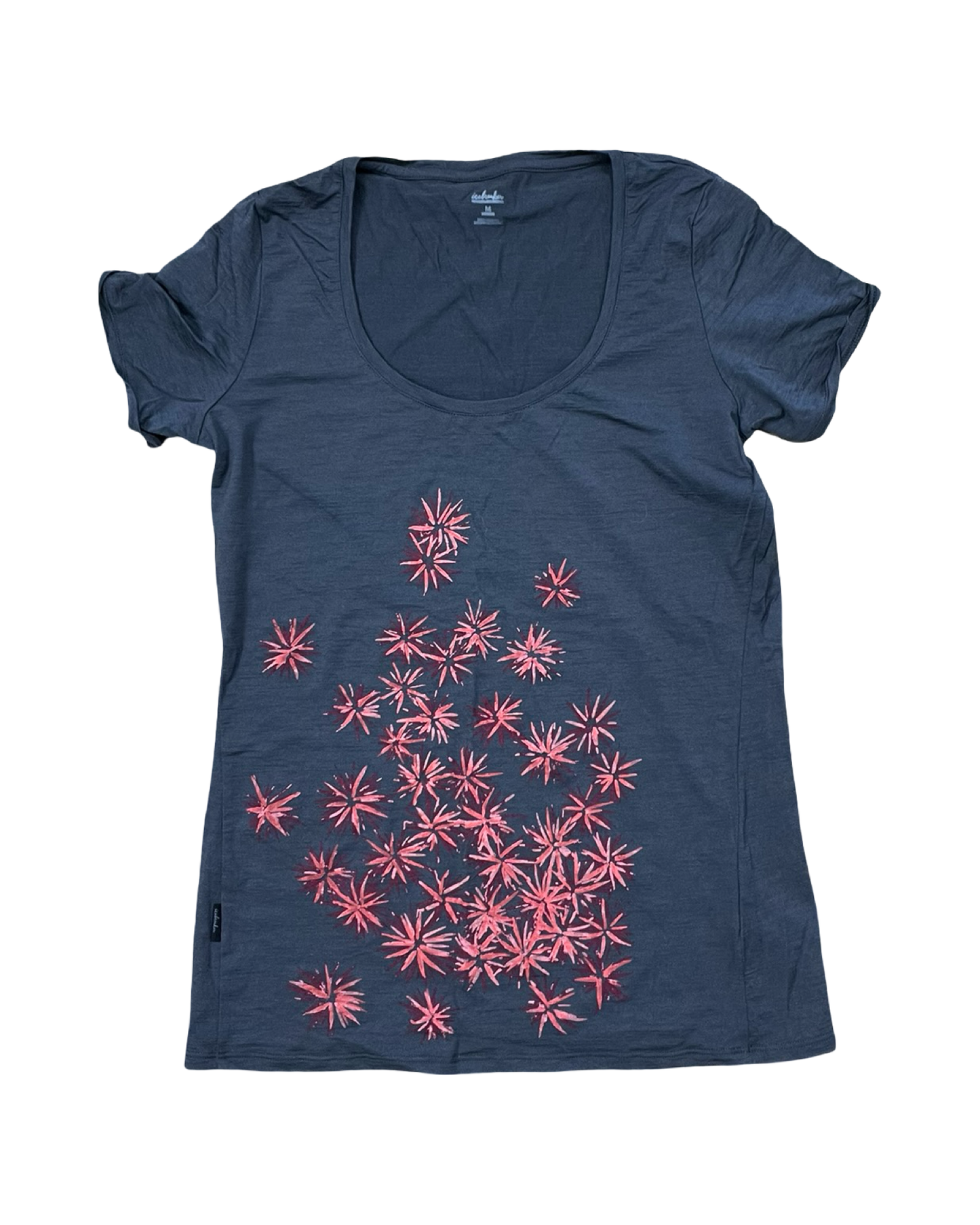 Top Ss By Clothes Mentor In Grey, Size:M