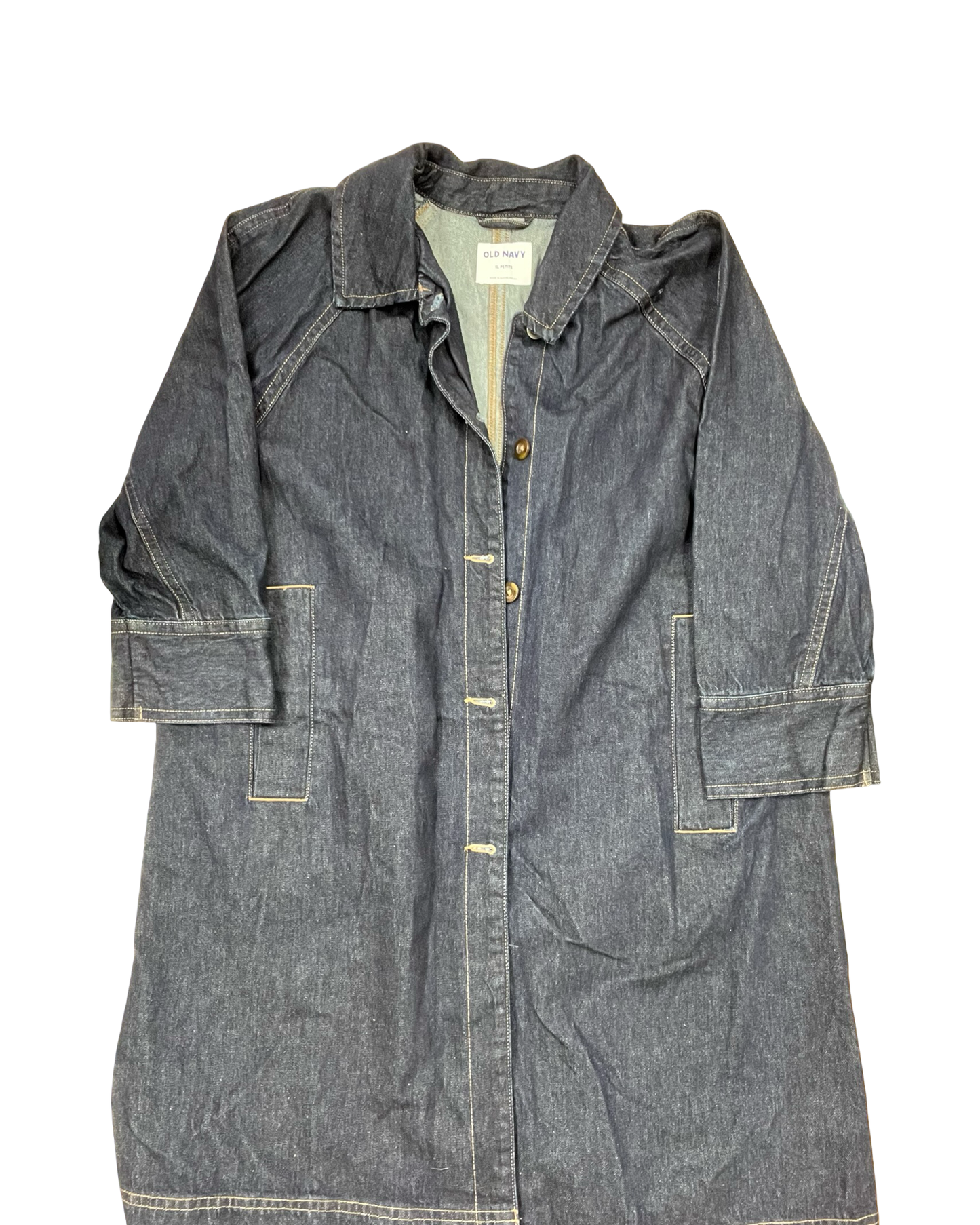 Jacket Denim By Old Navy In Blue Denim, Size:Xlp