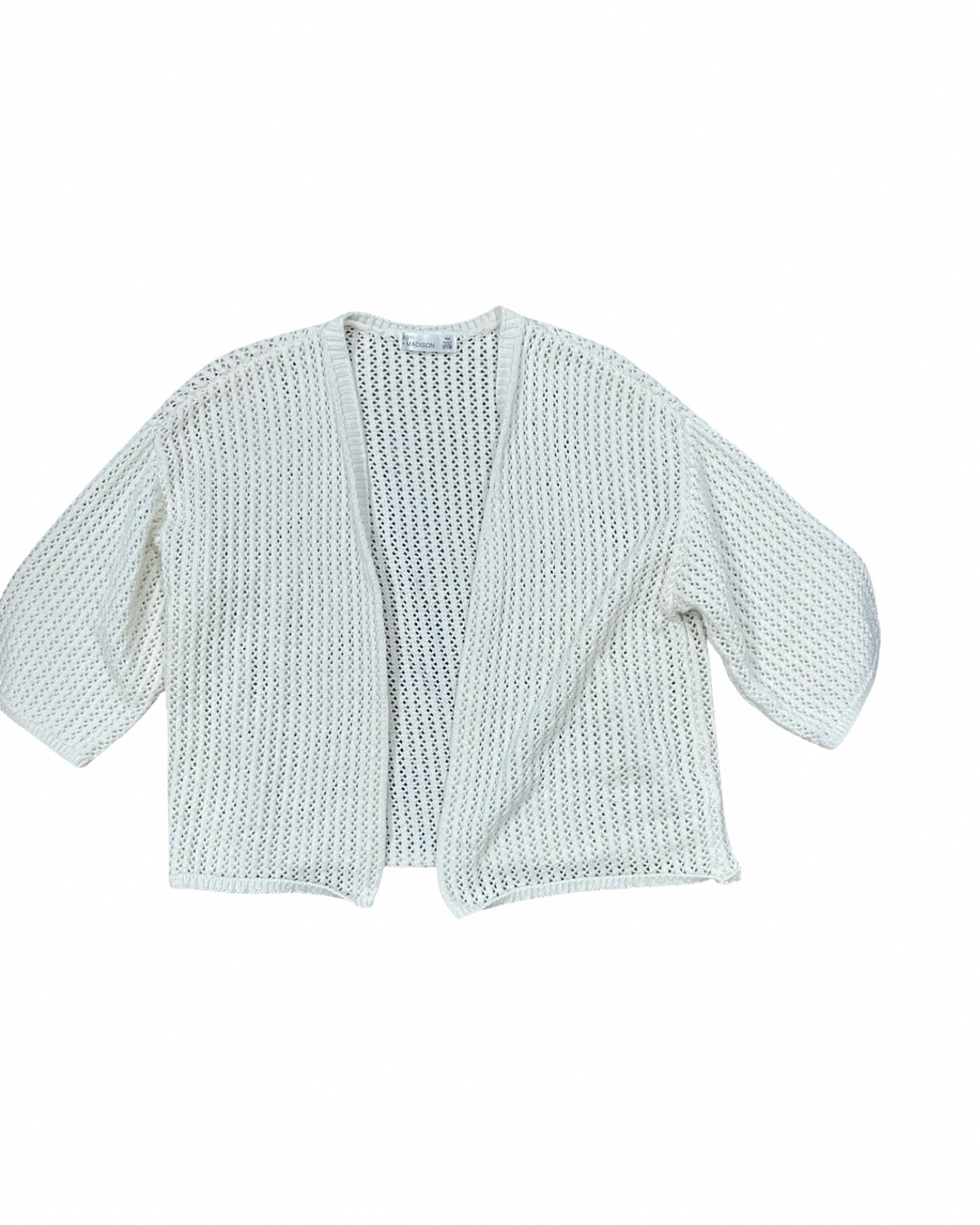 Cardigan By 89Th And Madison In Cream, Size:M