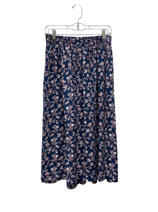 Skirt Maxi By Croft And Barrow In Blue, Size:S