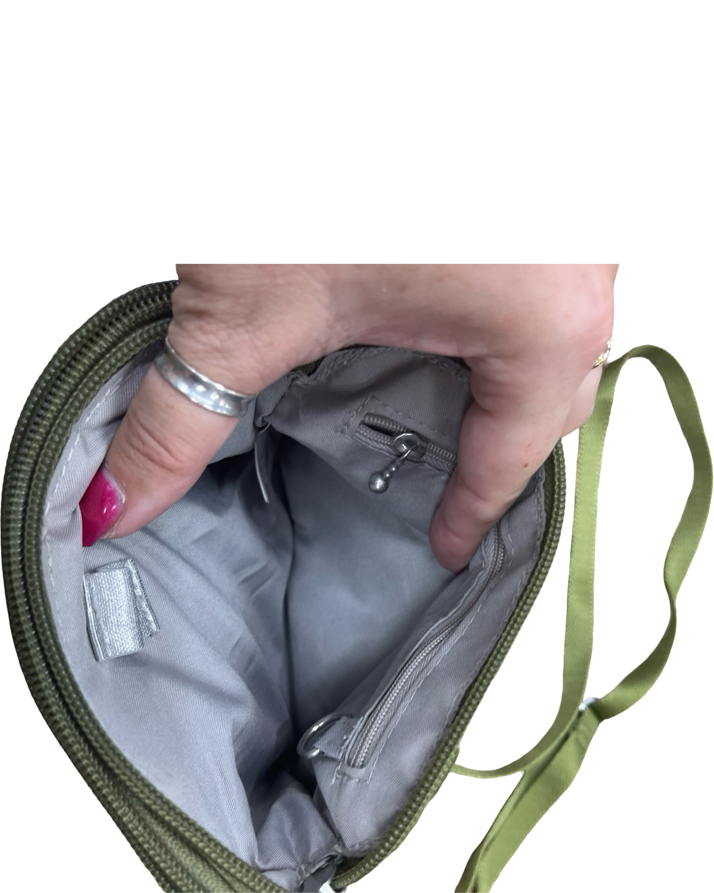 Crossbody By Baggallini In Green, Size:Small
