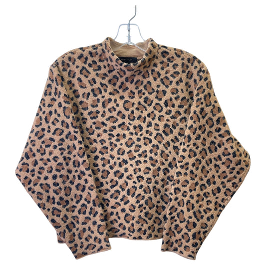 Sweater By Ann Taylor In Animal Print, Size:Xs