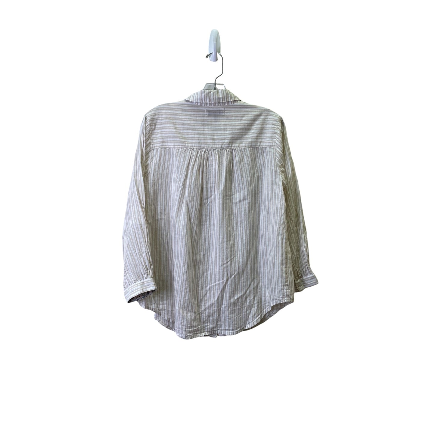 Top Ls By Michael Stars In Tan & White, Size:M