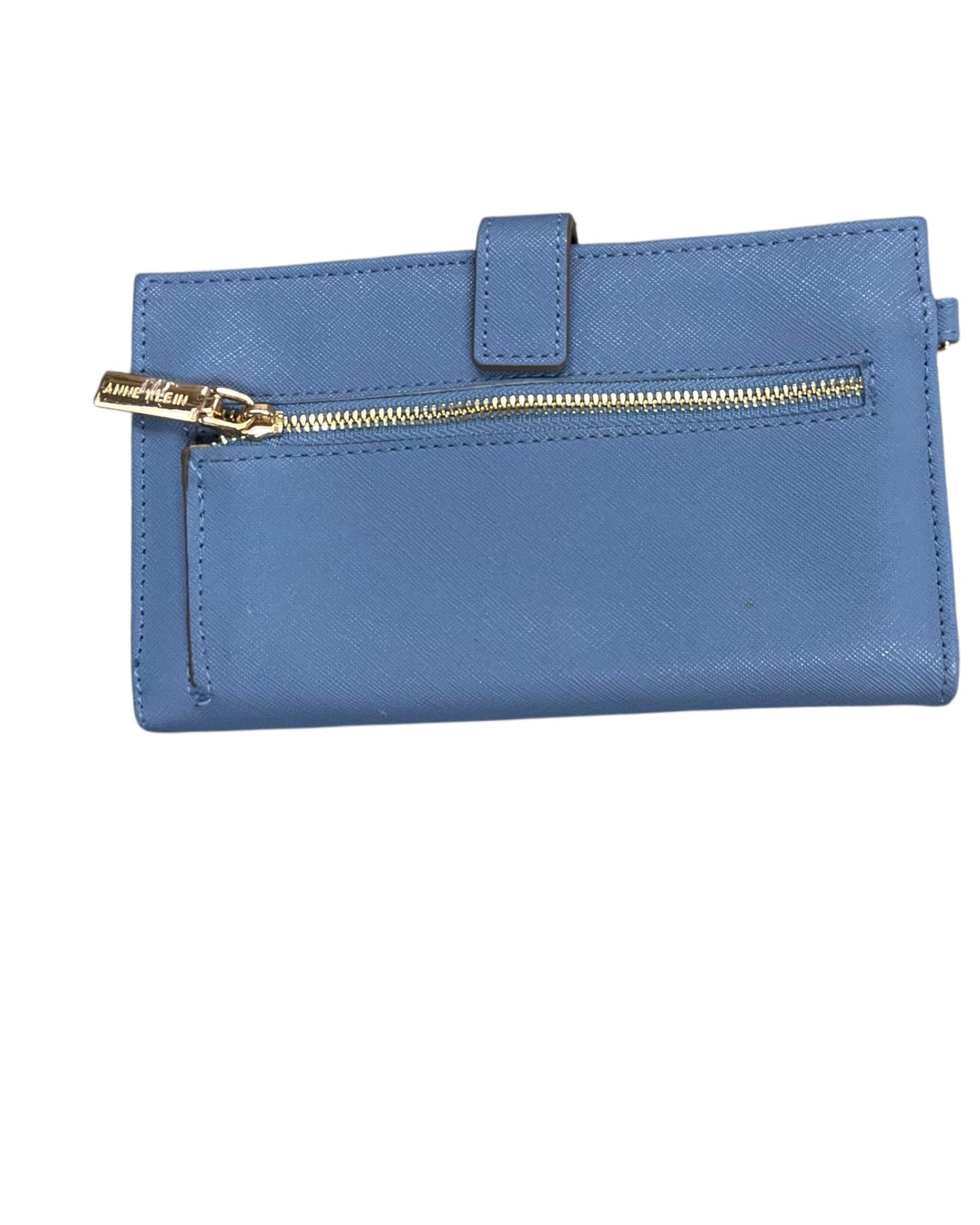 Wallet By Anne Klein In Blue, Size:Medium