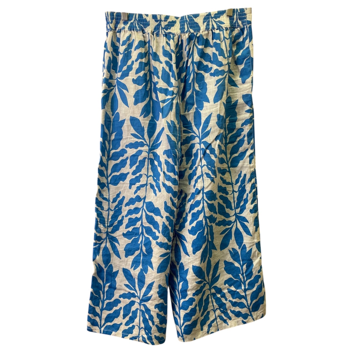Pants Wide Leg By Rachel Zoe In Blue & White, Size:12