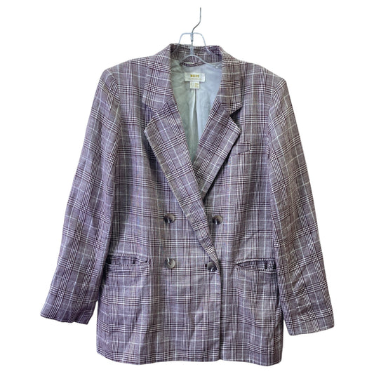 Blazer By Maeve In Maroon, Size:Xs