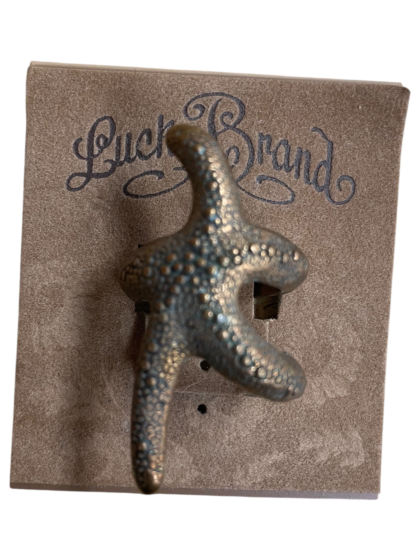 Ring Statement By Lucky Brand In Bronze, Size:7