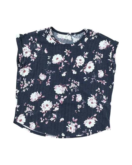Top Ss By Maurices In Blue & Pink, Size:L