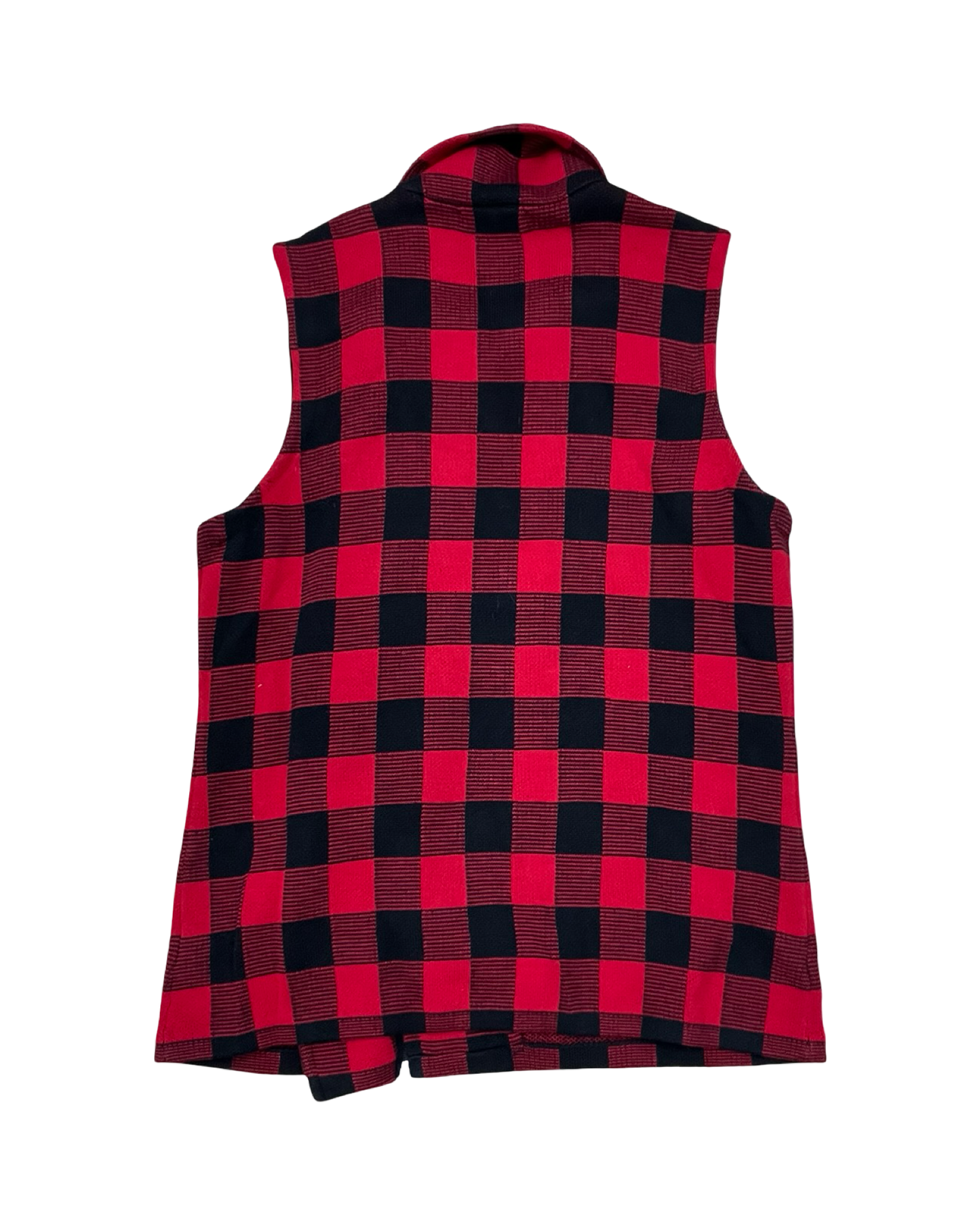 Vest Other By Chaps In Black & Red, Size:M