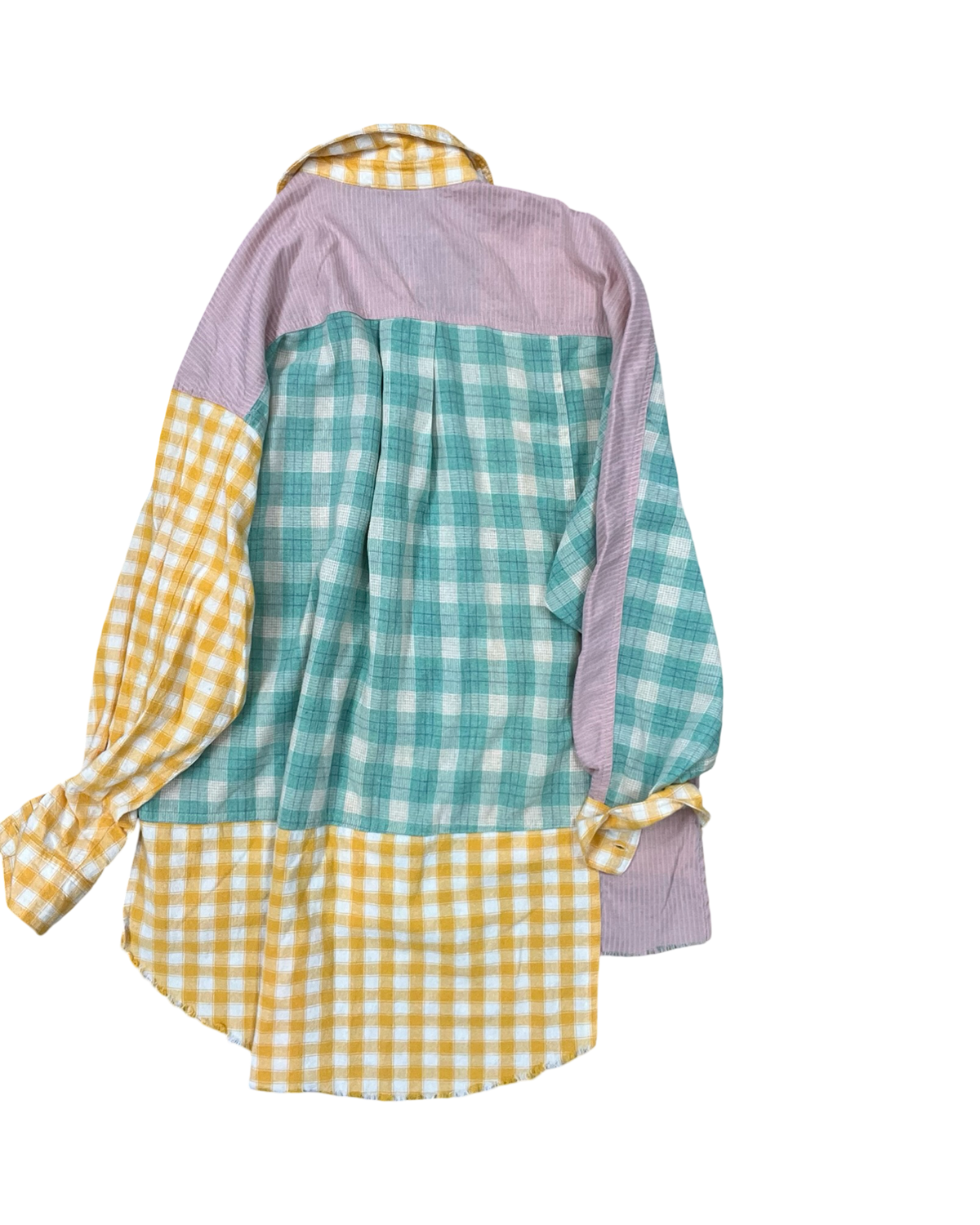 Blouse Ls By Clothes Mentor In Multi, Size:M