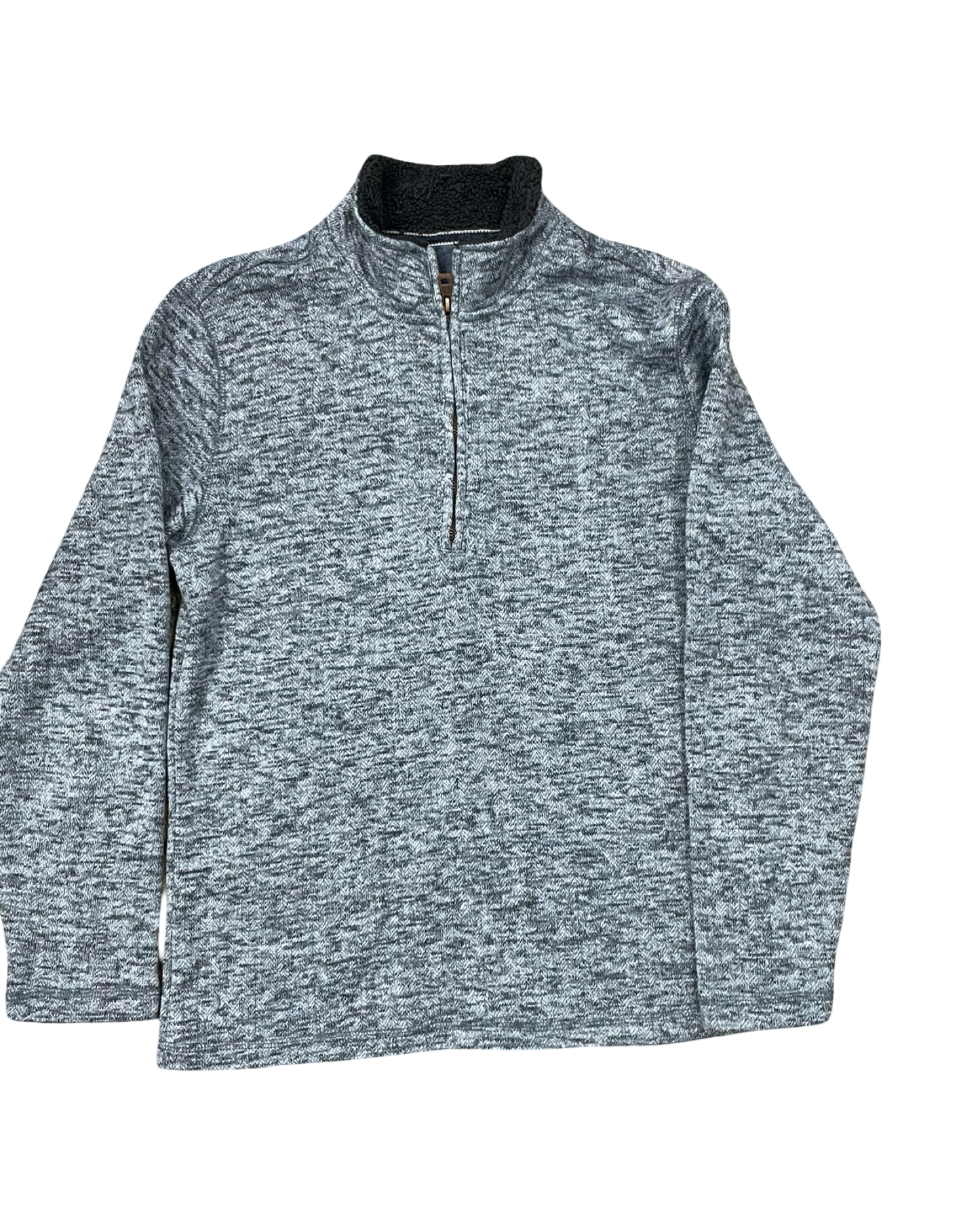 Sweatshirt Collar By Weatherproof In Grey, Size:M