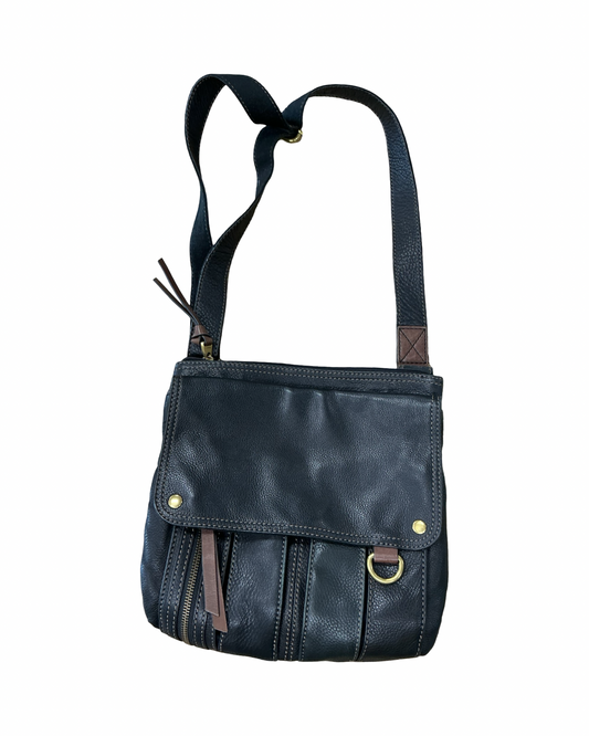 Crossbody By Fossil In Black, Size:Medium