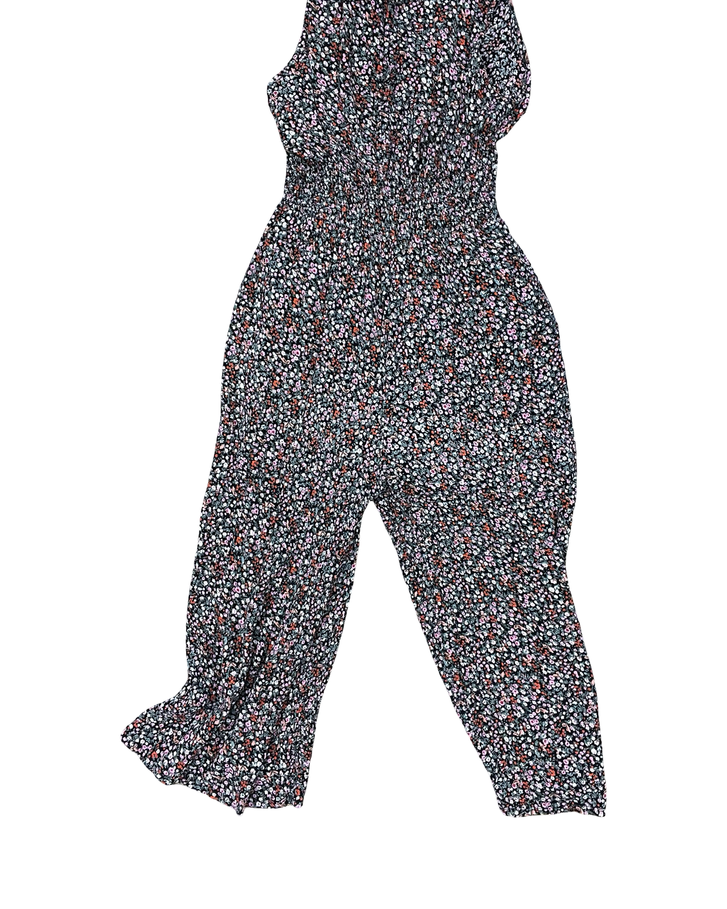 Jumpsuit By Myra In Floral Print, Size:M